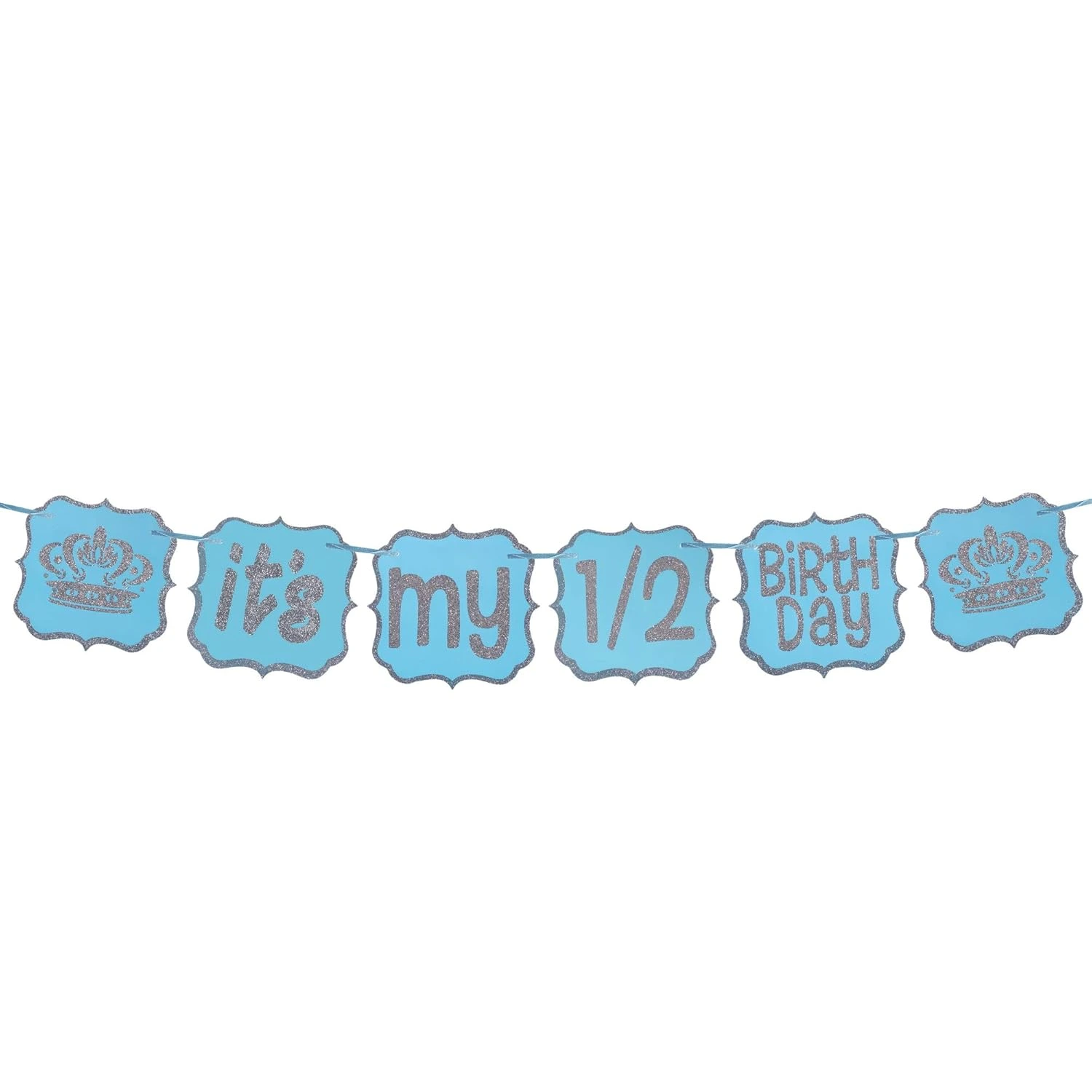 1/2 Year Birthday Banner