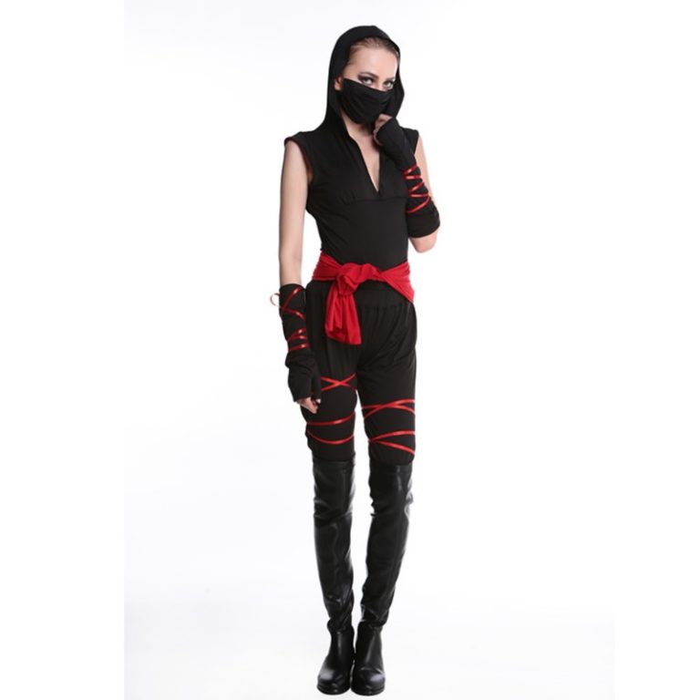 Black Ninja Warrior Sexy Costume For Women Party Shopping Com
